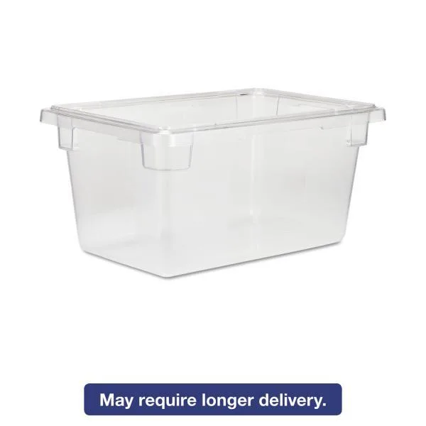 Rubbermaid Commercial Rubbermaid Commercial 5 gal Food Storage Tote 12w x 18d x 9h Clear — product photo