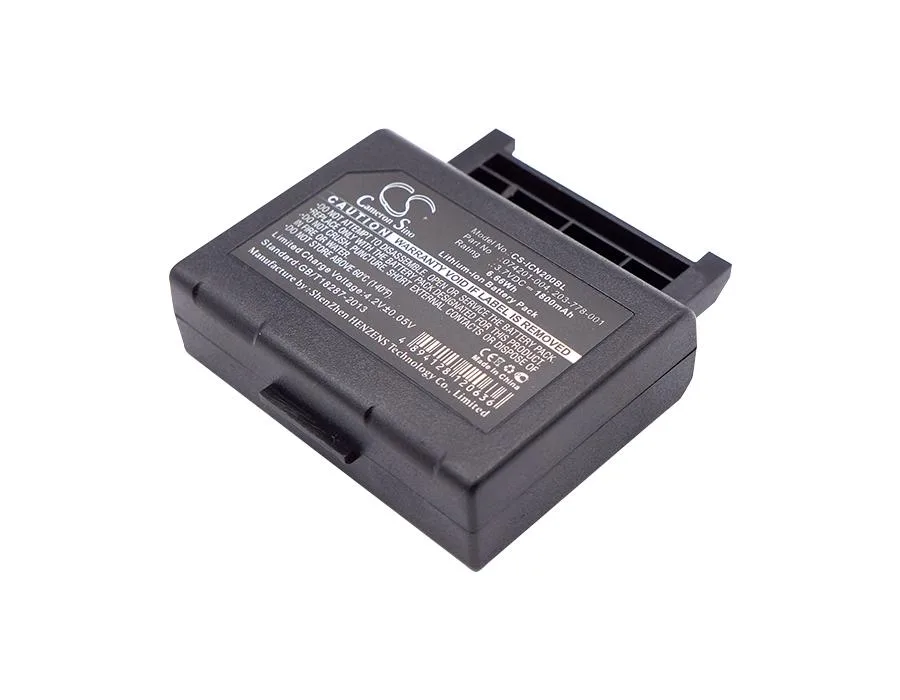 Centenex Electronics Centenex Electronics DS-CS-ICN200BL barcode scanner battery 3.7V 1800mAh — product photo
