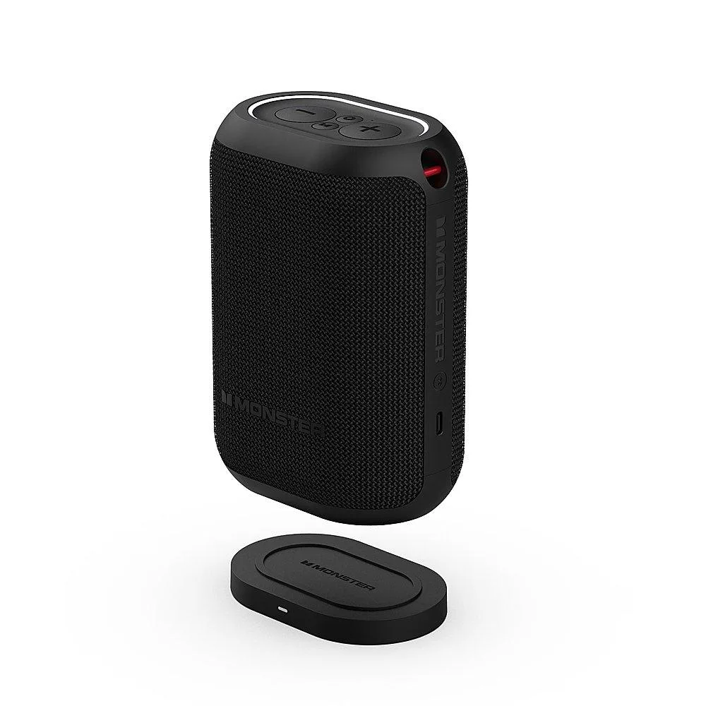 Monster Monster DNA ONE Bluetooth Speaker with Qi Charging - Black — product photo