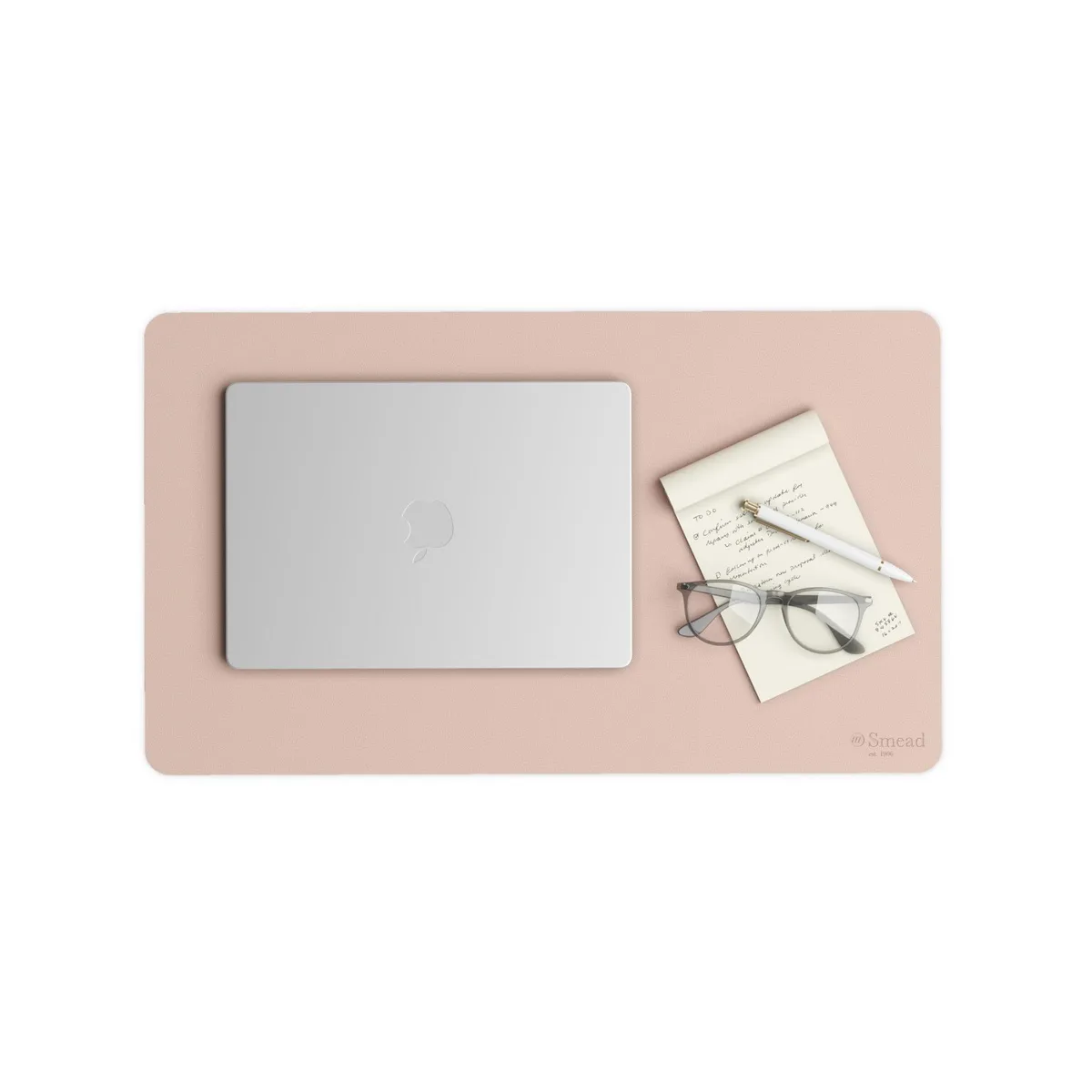 Smead Smead Desk Pad 23.6 x 13.7 Light Pink 64839 — product photo