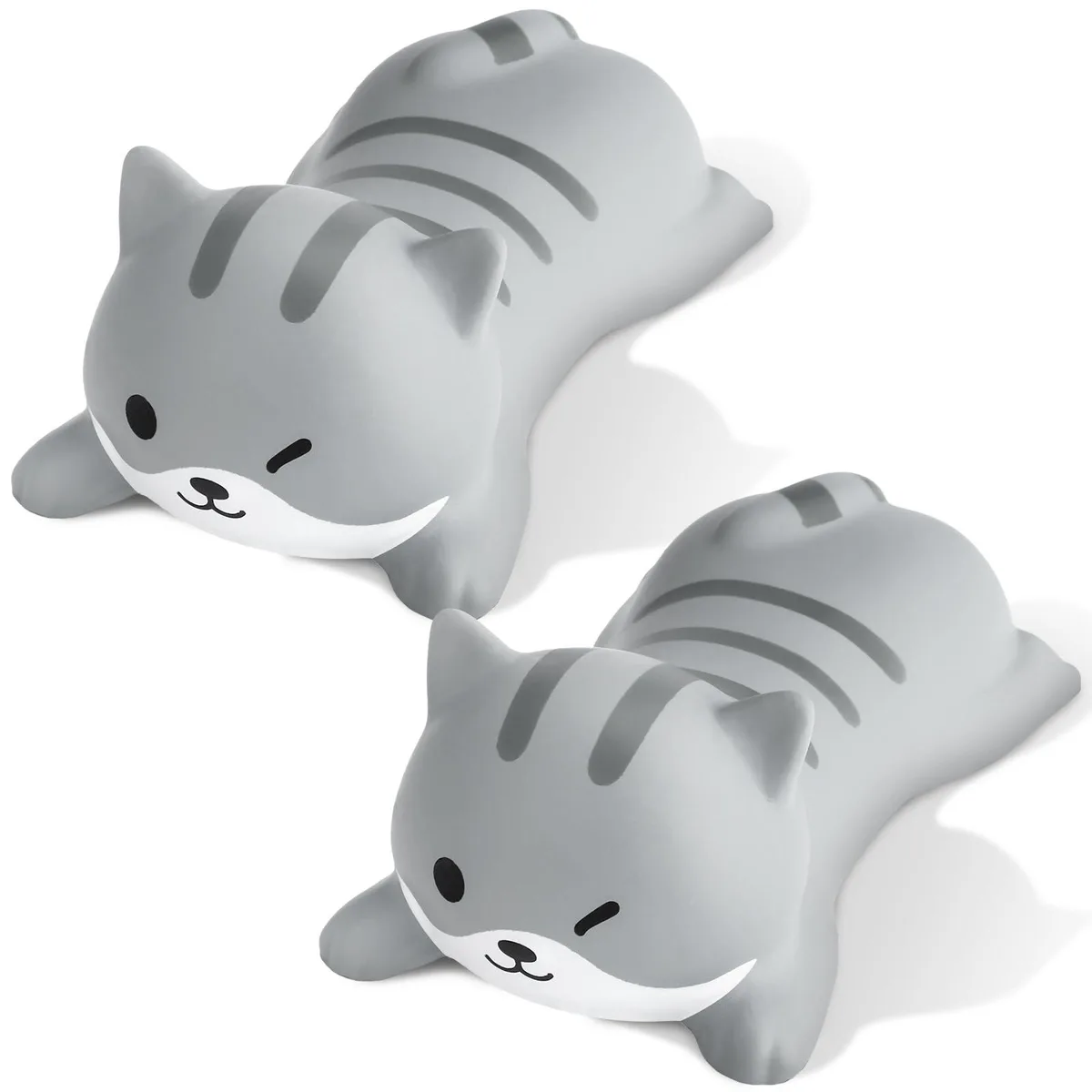  Kanayu WAE-Kanayu-1657 Cat Wrist Rest 2 Pack Slow Rising PU Foam 5 x 2.4 in — product photo