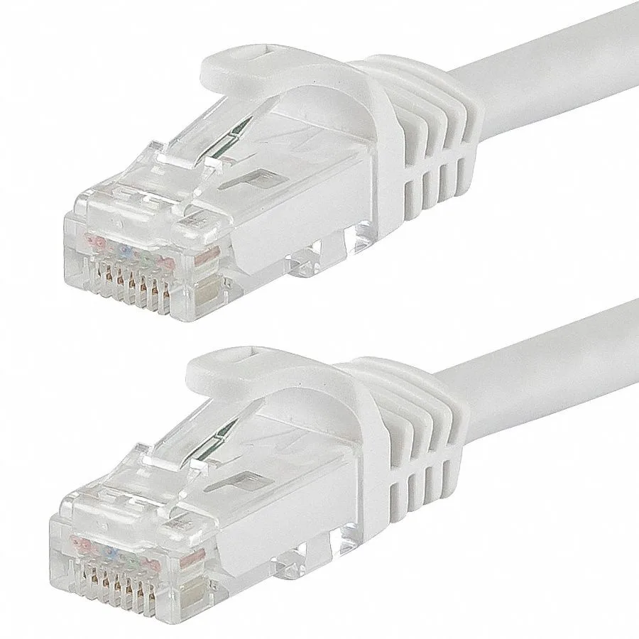 Monoprice Inc. Monoprice Inc. 9832 Cat6 network ethernet cable 1.524m White 550MHz 12-Pack — product photo