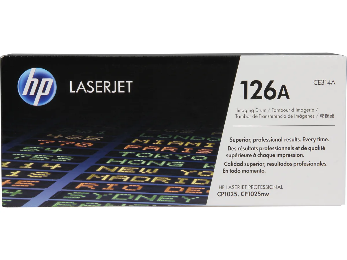 HP HP 126A LaserJet Imaging Drum CE314A Black 14000 7000 scanner supply — product photo