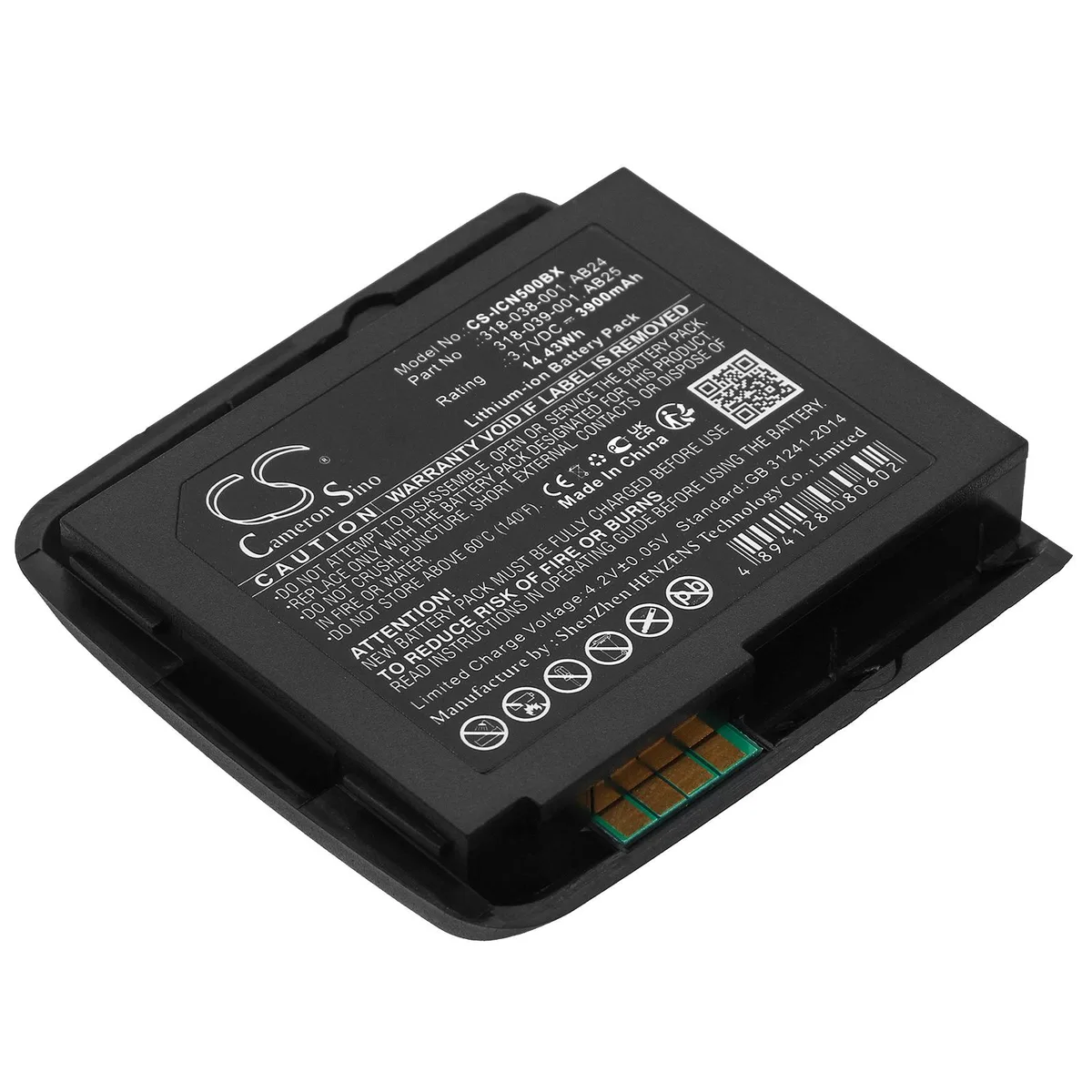 Centenex Electronics Centenex Electronics DS-CS-ICN500BX barcode scanner battery 3900mAh — product photo