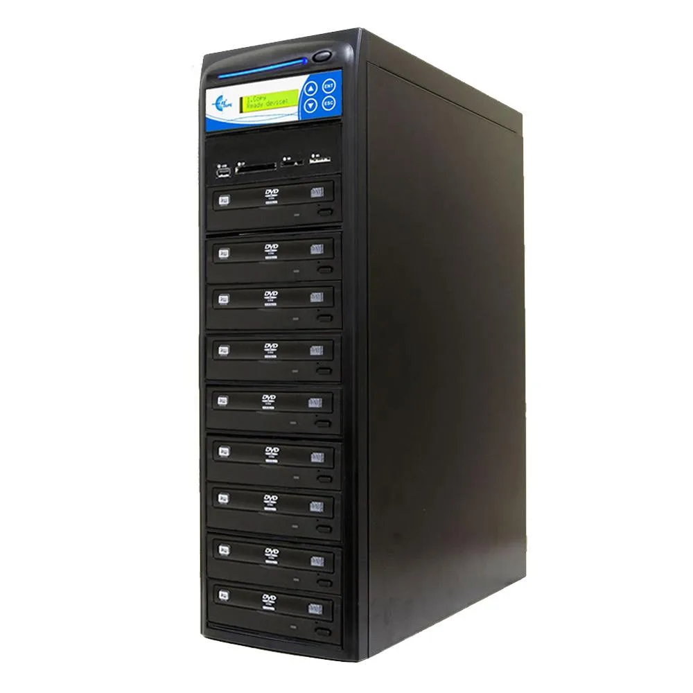 EZ Dupe, Inc. EZ Dupe M908-SSP 1-to-8 Multimedia Duplicator 128M Buffer — product photo