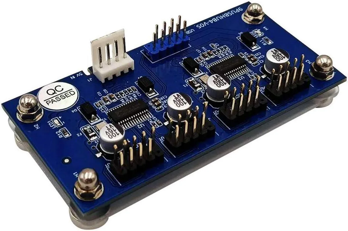 Vszerda Vszerda USB 2.0 Header Splitter 1 to 4 Female Magnetic Base — product photo