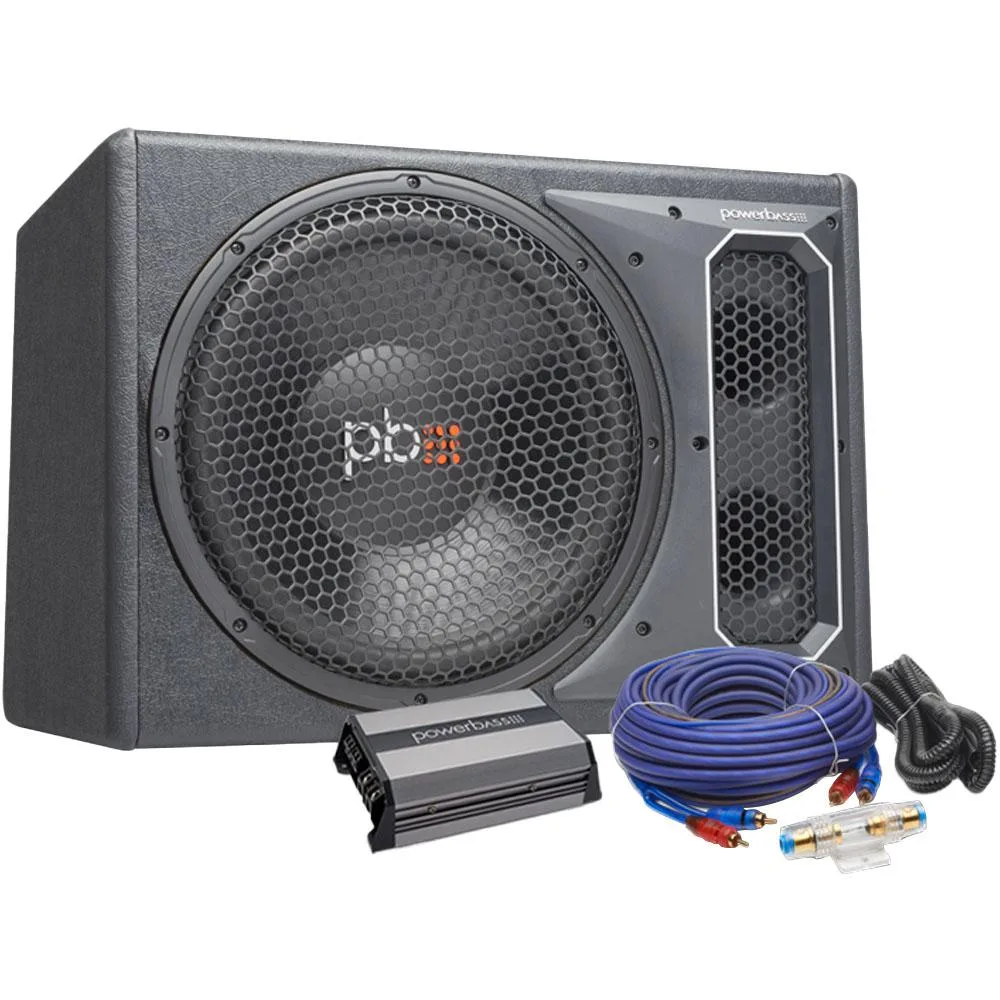 PowerBass PowerBass PBMPP112 12 inch car subwoofer system with amplifier — product photo