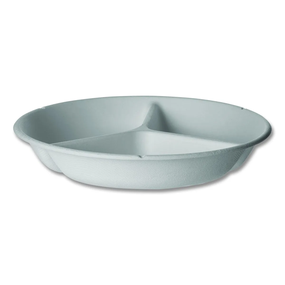 Eco-Products Eco-Products EP-SCR93NFA 3-Compartment 28 oz Bowl 400/Carton cleaning — product photo