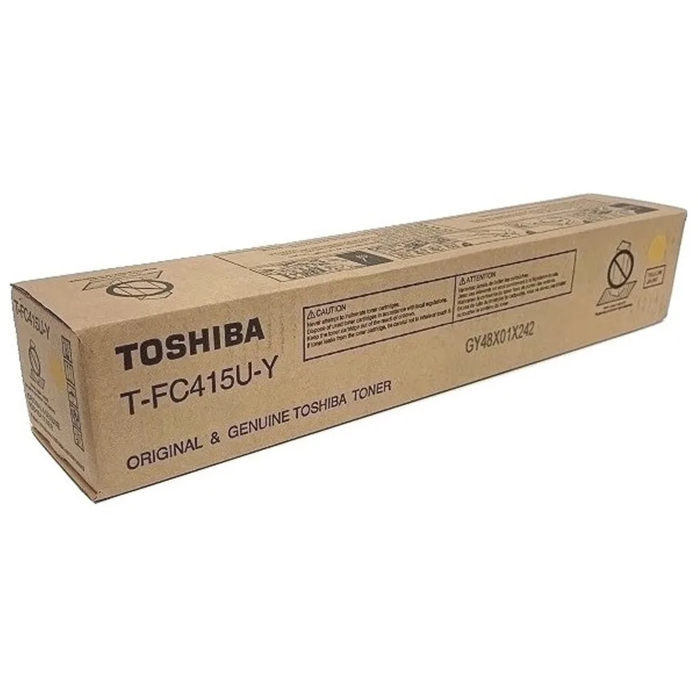 Toshiba Toshiba TFC415UY Yellow Toner Cartridge 33600 Pages — product photo