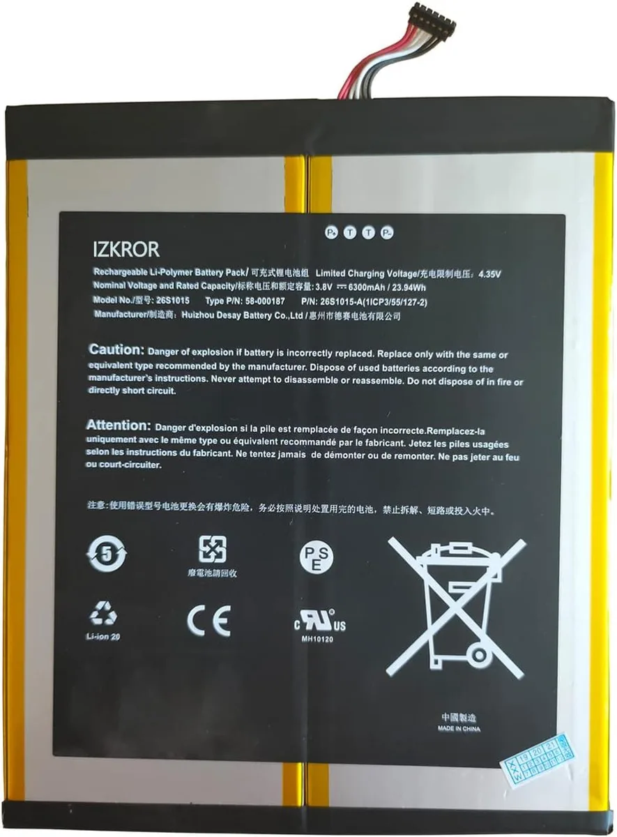NShi NShi 26S1015 23.94Wh 6300mAh 3.8V laptop battery — product photo