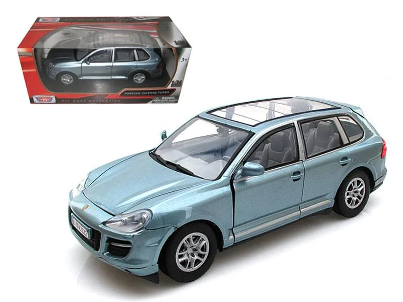 MOTORMAX MOTORMAX Porsche Cayenne Turbo Grey 1/24 Diecast Vehicle — product photo