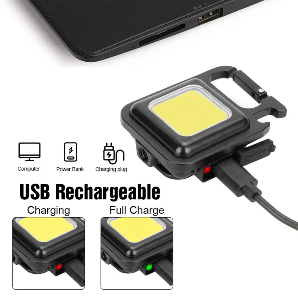 Betrusami Betrusami 2 Pack Pocket Flashlight Folding Bracket Bottle Opener 3 Light Modes — product photo