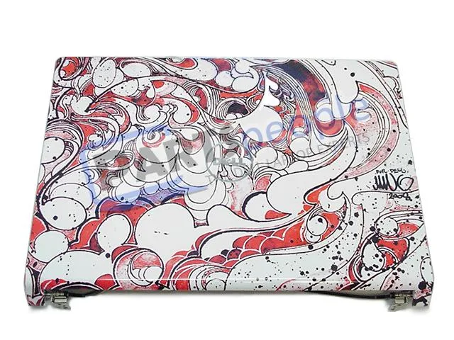 DELL DELL Studio 1535 1536 1537 15.4" LCD Back Cover Red Swirl P594X — product photo