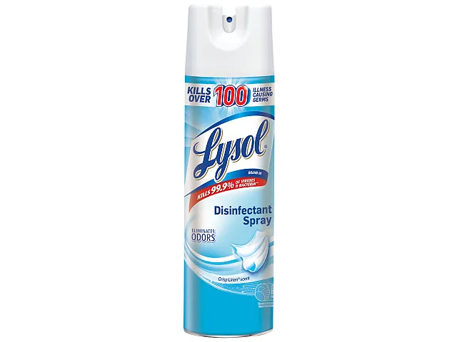 LYSOL LYSOL 19200-79329 Disinfectant Spray Crisp Linen 19 oz Aerosol — product photo