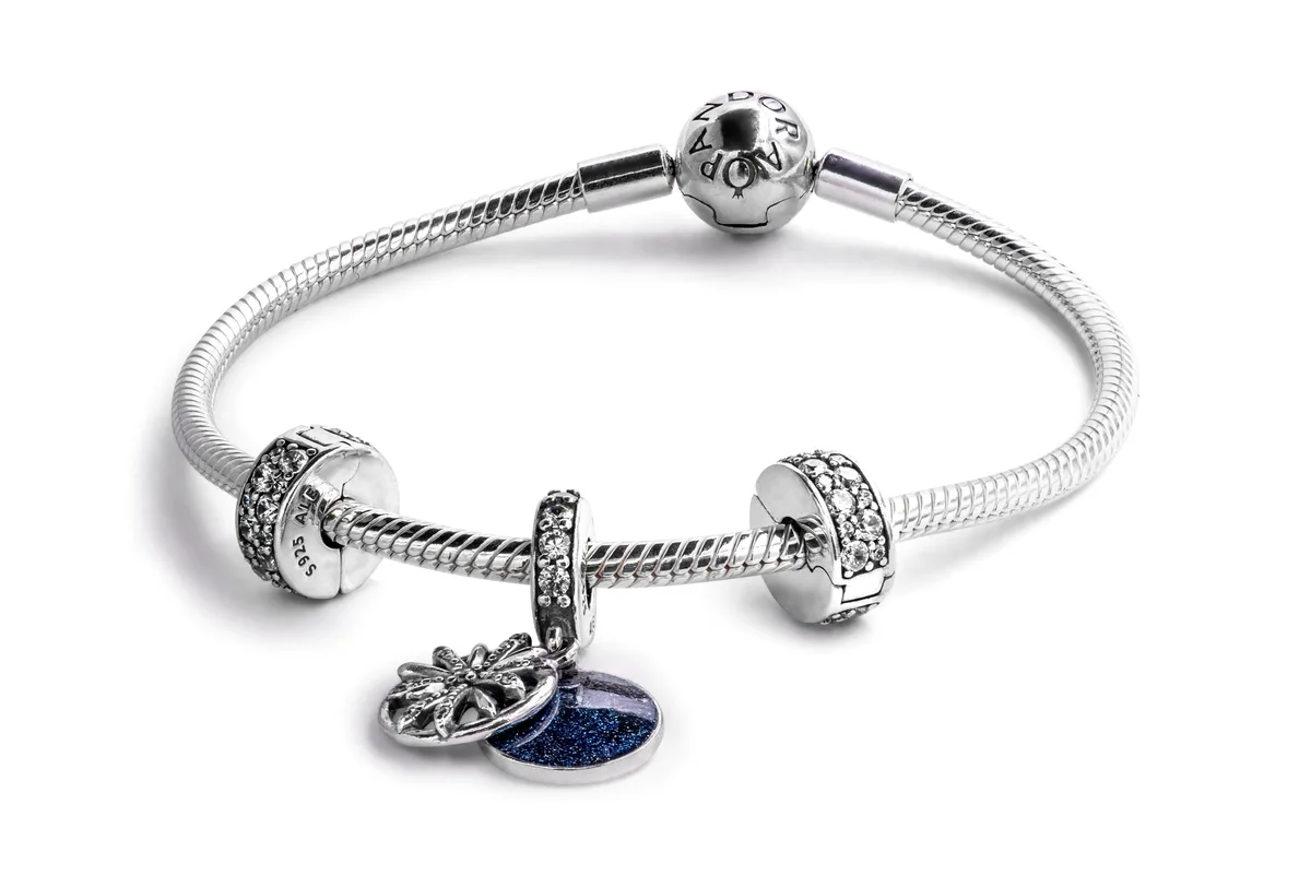 PANDORA PANDORA Dazzling Wishes Bracelet Gift Set 17cm 925 Sterling Silver — product photo