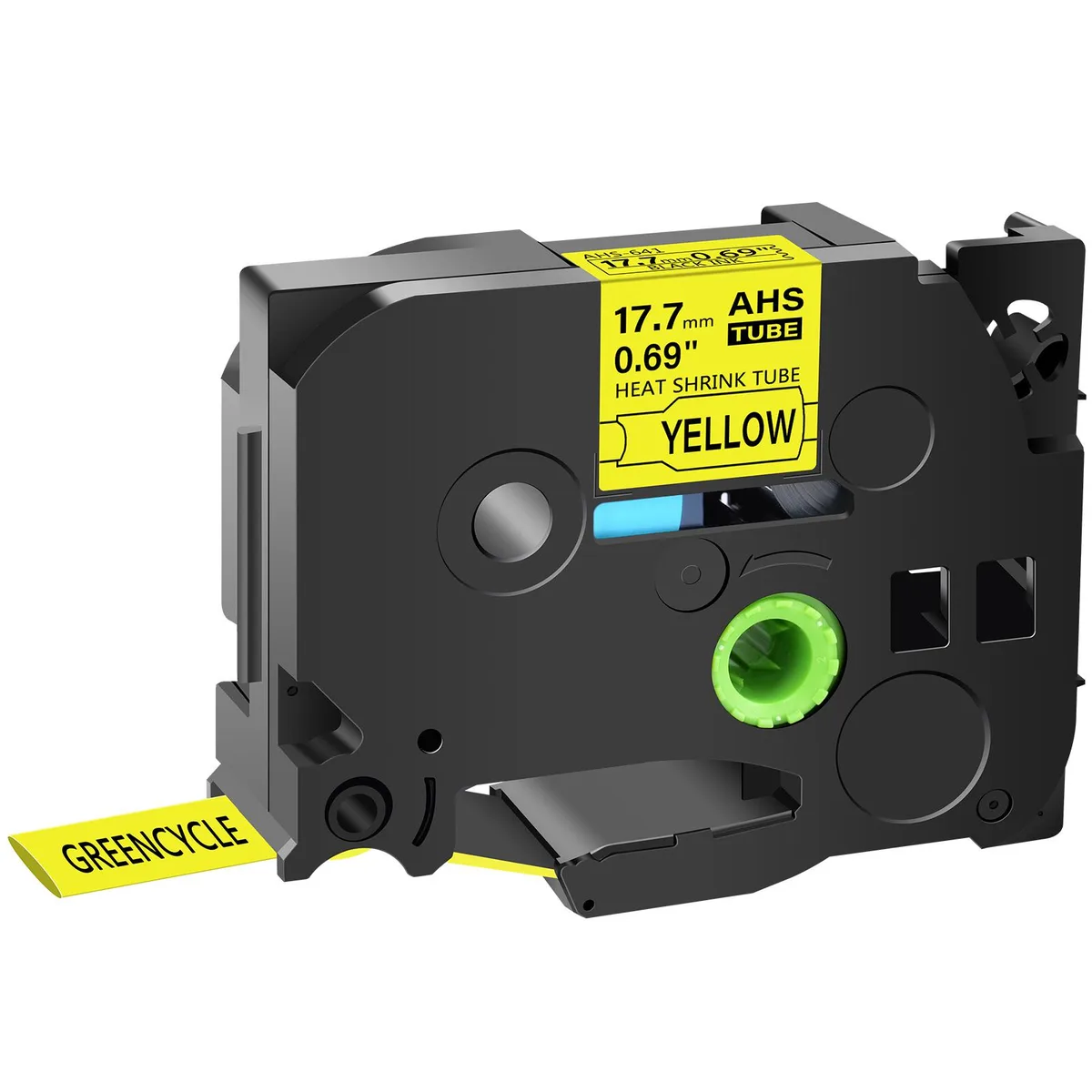 GREENCYCLE GREENCYCLE AHS-641 50-pack 17.7mm heat-shrink label tapes — product photo