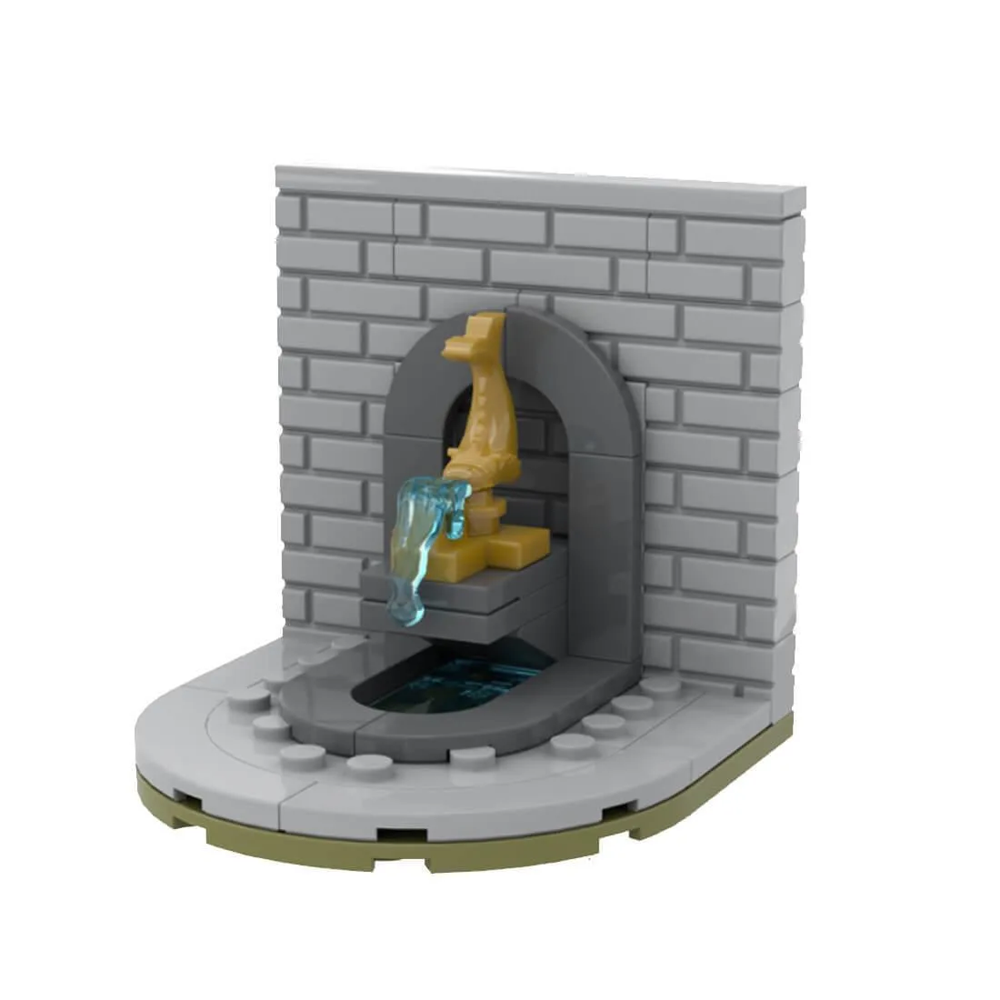 ZITIANYOUBUILD ZITIANYOUBUILD MOC-96359 Medieval Fountain 53 Parts — product photo