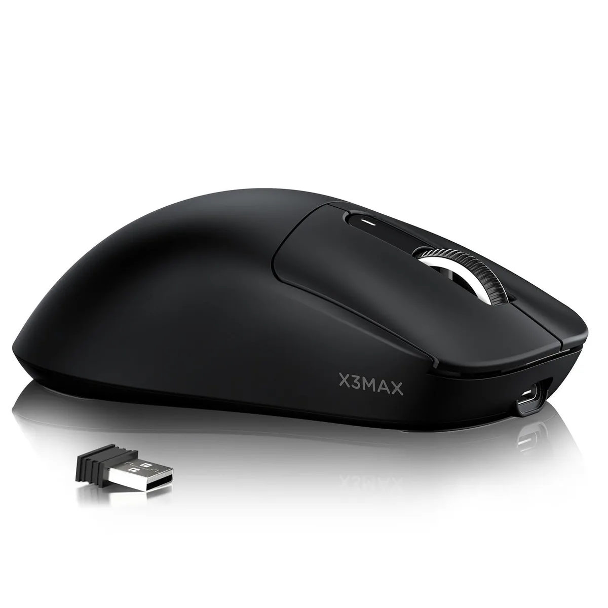 Attack Shark X3MAX MAMBASNAKE 49g 42000 DPI Black — product photo