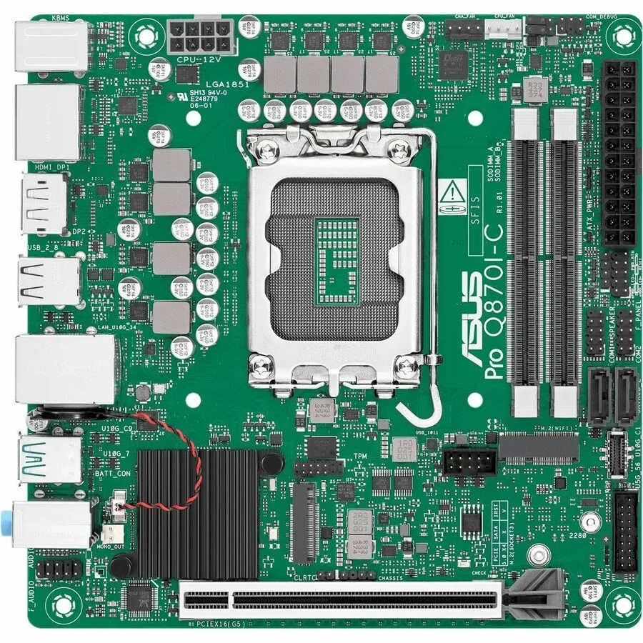 ASUS ASUS Pro Q870I-C-CSM Intel motherboard — product photo