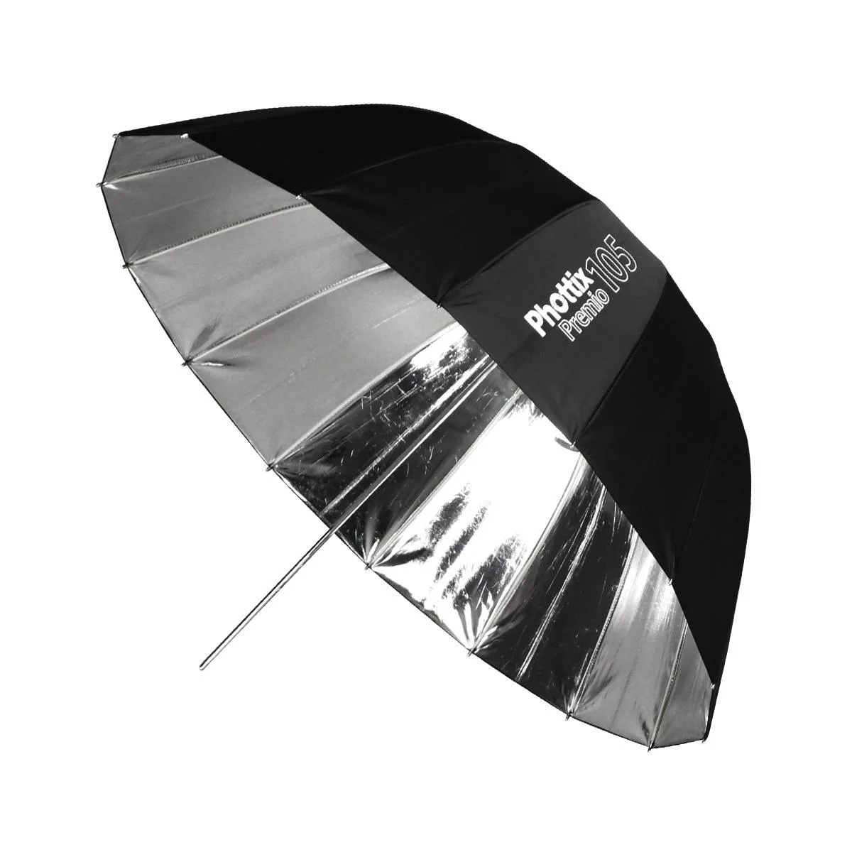 Phottix Phottix Premio 41" Reflective Umbrella Silver Studio — product photo