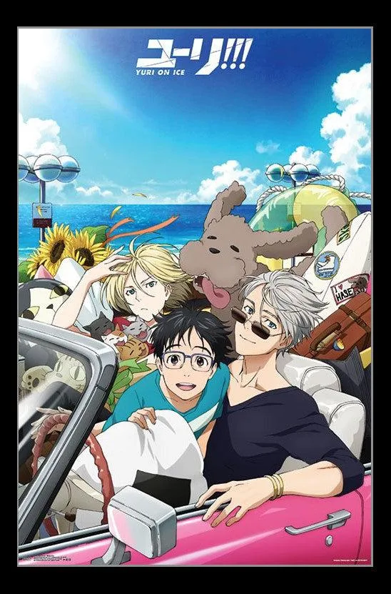 Yuri On Ice Makkachin poster print 22 by 34 inches