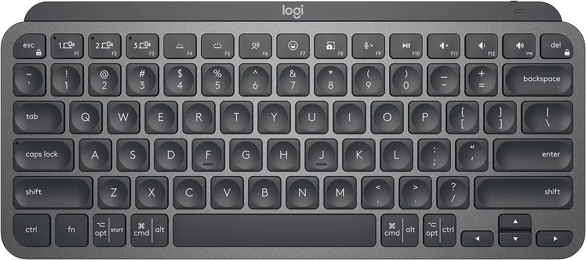 Logitech Logitech 920-010594 MX Keys Mini Compact Keyboard Graphite — product photo
