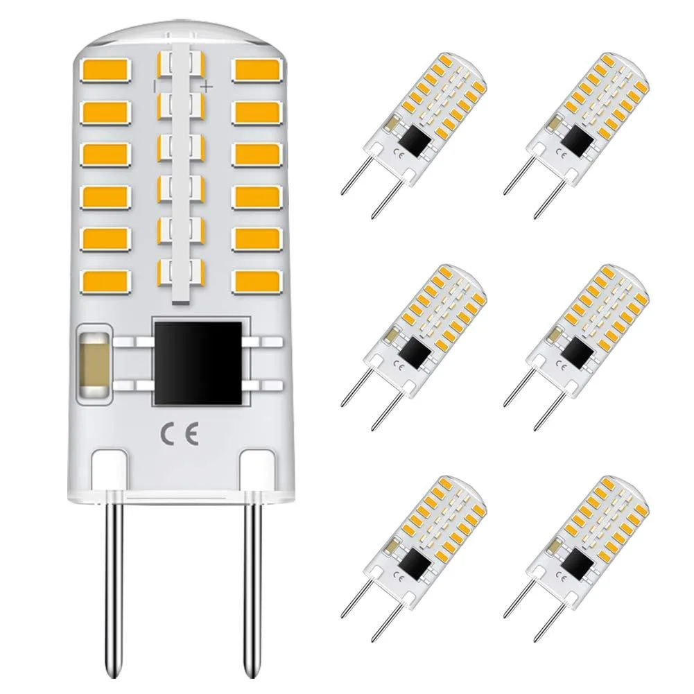 KEHIPI KEHIPI G8 LED Bulb Dimmable 3W 3000K 270lm Bi-Pin 6 Pack — product photo