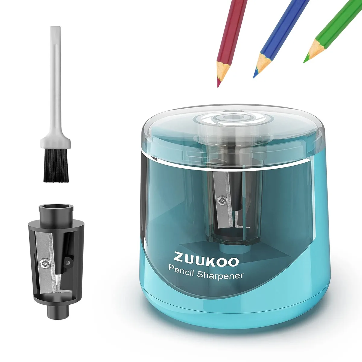  Zuukoo Battery Pencil Sharpener Blue 2000 cycles — product photo