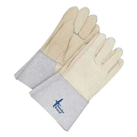 BDG BDG 60-1-1274-11 Cowhide Welder Glove Gauntlet Cuff Straight Thumb — product photo