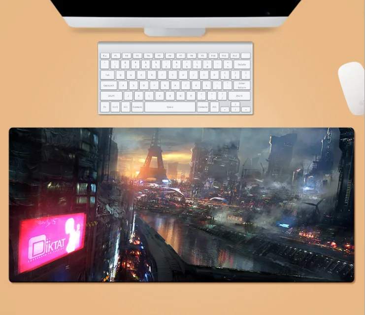 sakose sakose Cyberpunk 2077 mouse pad 800x300mm white — product photo
