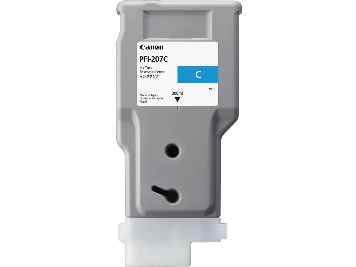 Canon Canon 8790B001 PFI-207 Cyan ink cartridges (genuine brands) — product photo