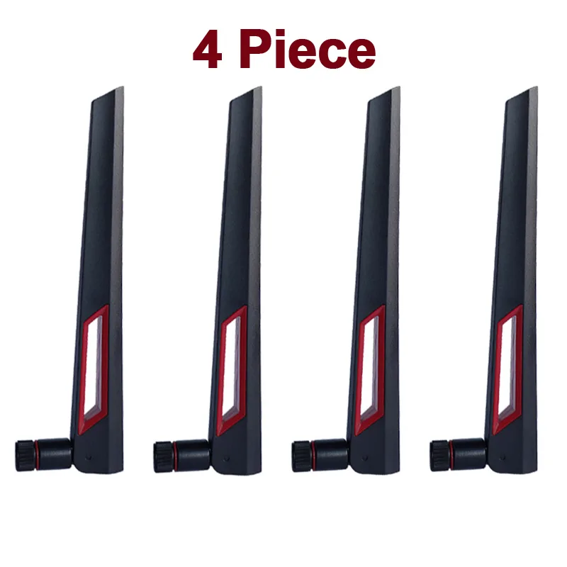 TelDaykemei TelDaykemei 4pcs 10dBi Dual Band 2.4/5.8GHz RP-SMA Foldable Network Antennas — product photo