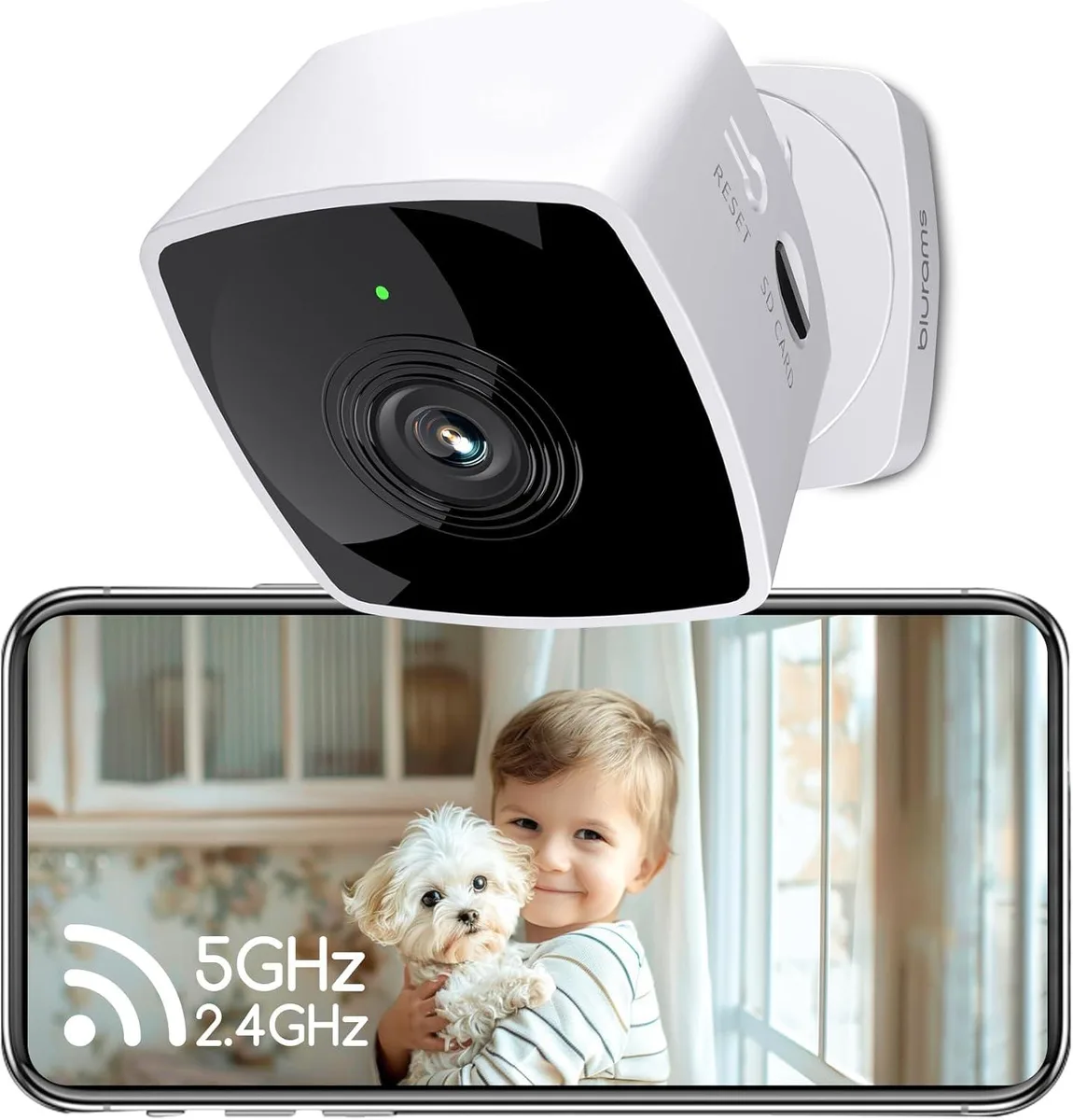 TAURKENAM TAURKENAM 2K Indoor Network Camera Dual-Band WiFi 6 — product photo