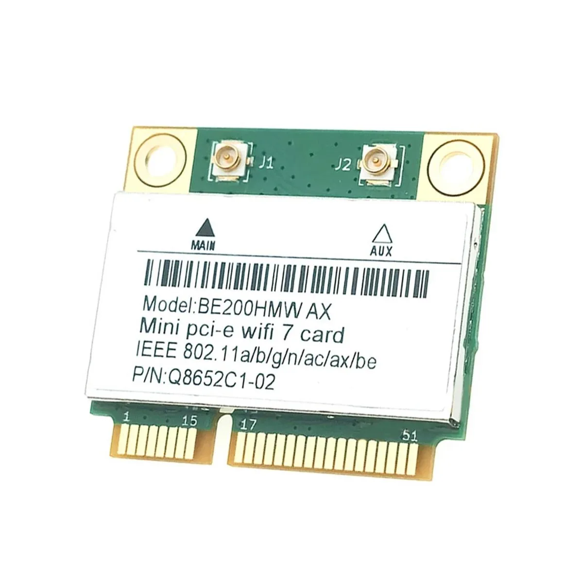 Goldendisk Goldendisk BE200HMW Wi-Fi 7 adapter Bluetooth 5.4 5.8 Gbps — product photo