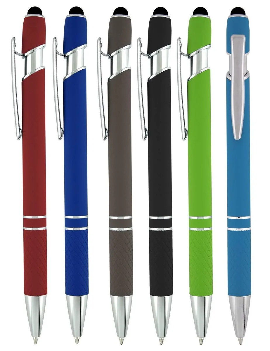  SyPen 2-in-1 Stylus Ballpoint Pen Black 6 Pack — product photo