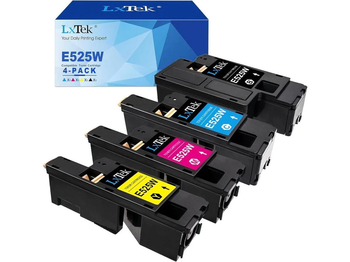 V4ink V4ink Toner Cartridge 4 Pack for Dell E525W (593-BBJX 593-BBJU 593-BBJV 593-BBJW) — product photo