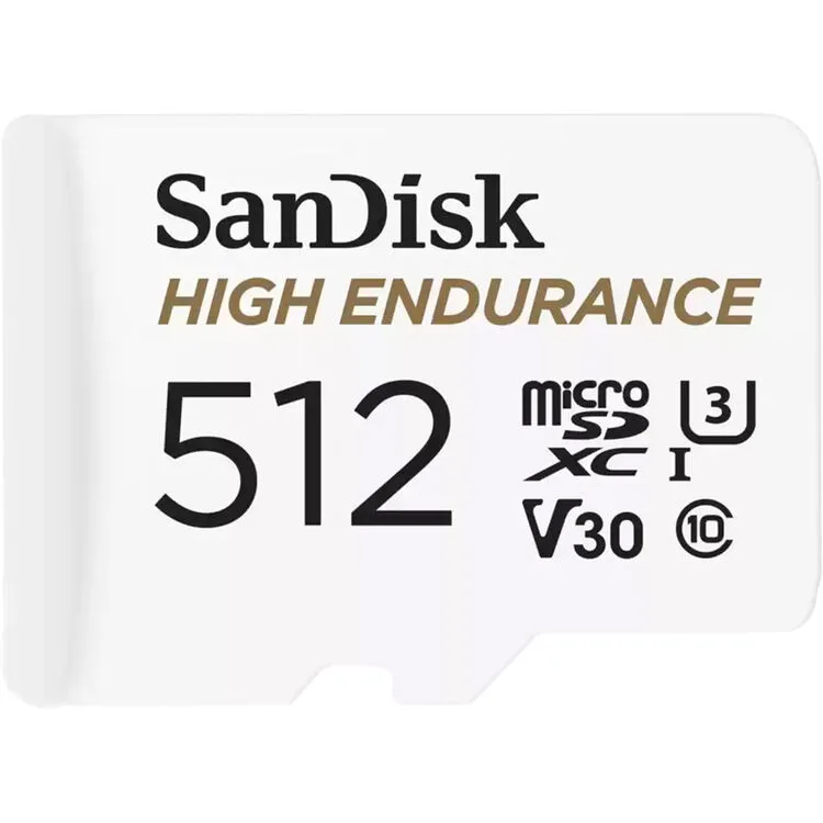 SanDisk SanDisk SDSQQNR-512G-GN6IA 512GB High Endurance microSDXC memory card — product photo