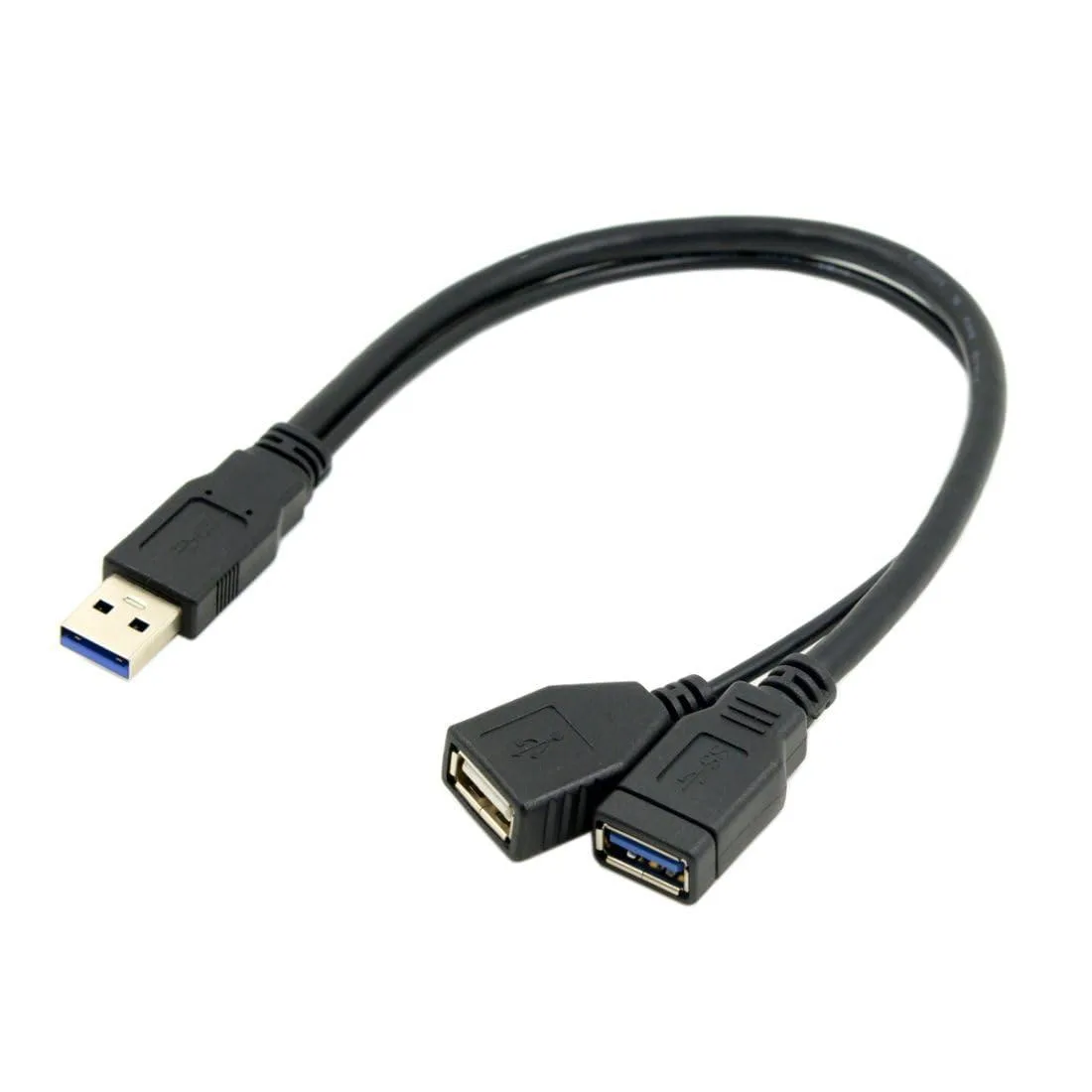 Vszerda Vszerda USB 3.0 Y Splitter Cable 1 Male to 2 Female 30cm — product photo