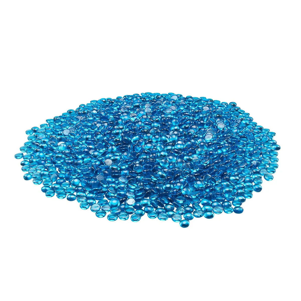 VEVOR VEVOR Fire Glass Caribbean Blue 20 lbs 3/4 in 600 °C — product photo