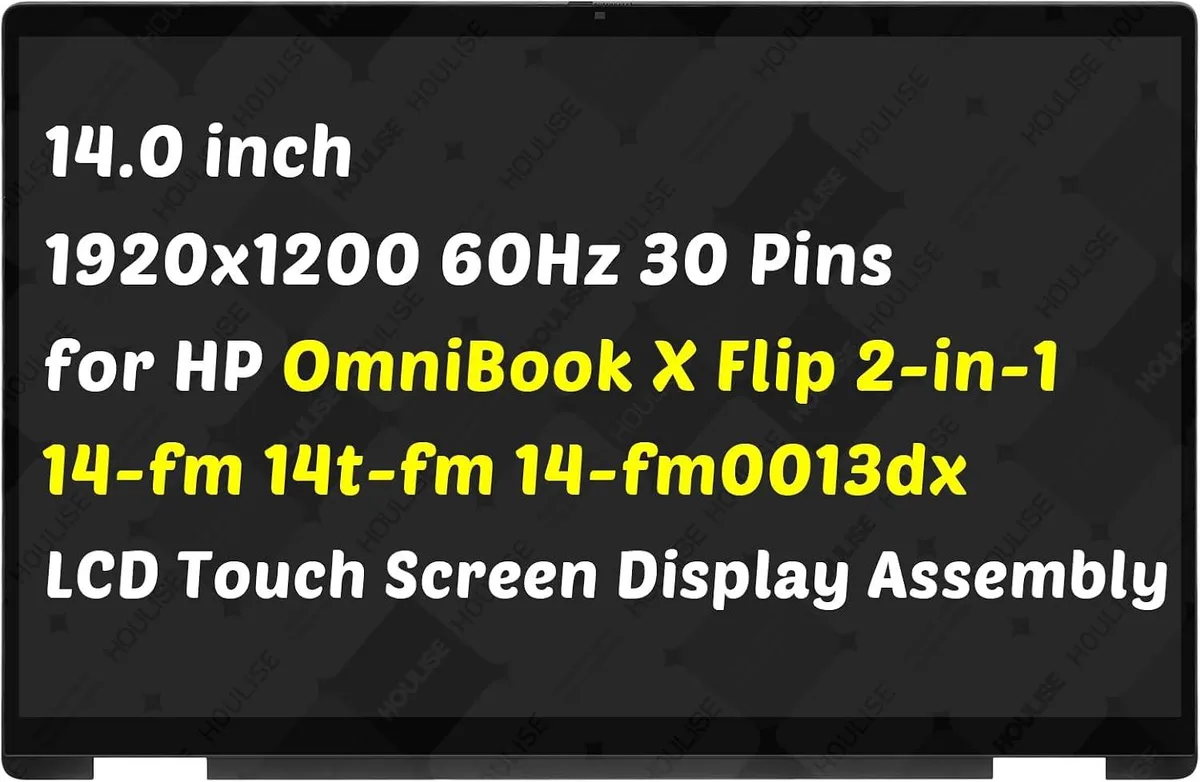 NUOLAISUN NUOLAISUN P31116-001 14.0" 1920x1200 30-Pin LCD Touch Screen — product photo