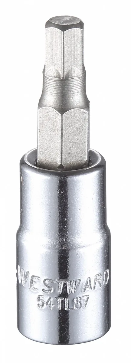 Westward Westward 54TL87 3/16" Hex Socket Bit 1-1/2" L — product photo