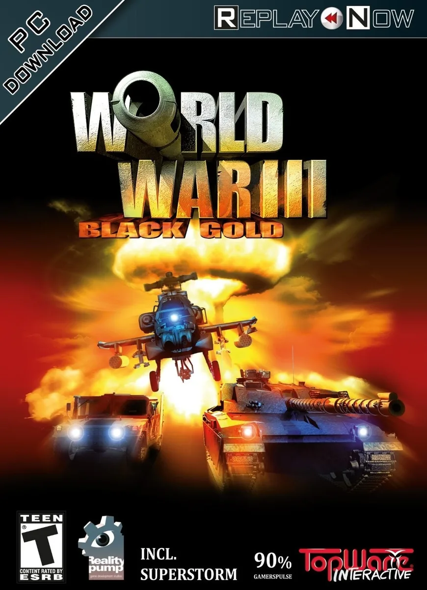 TOPWARE TOPWARE World War III : Black Gold Steam PC downloadable game — product photo