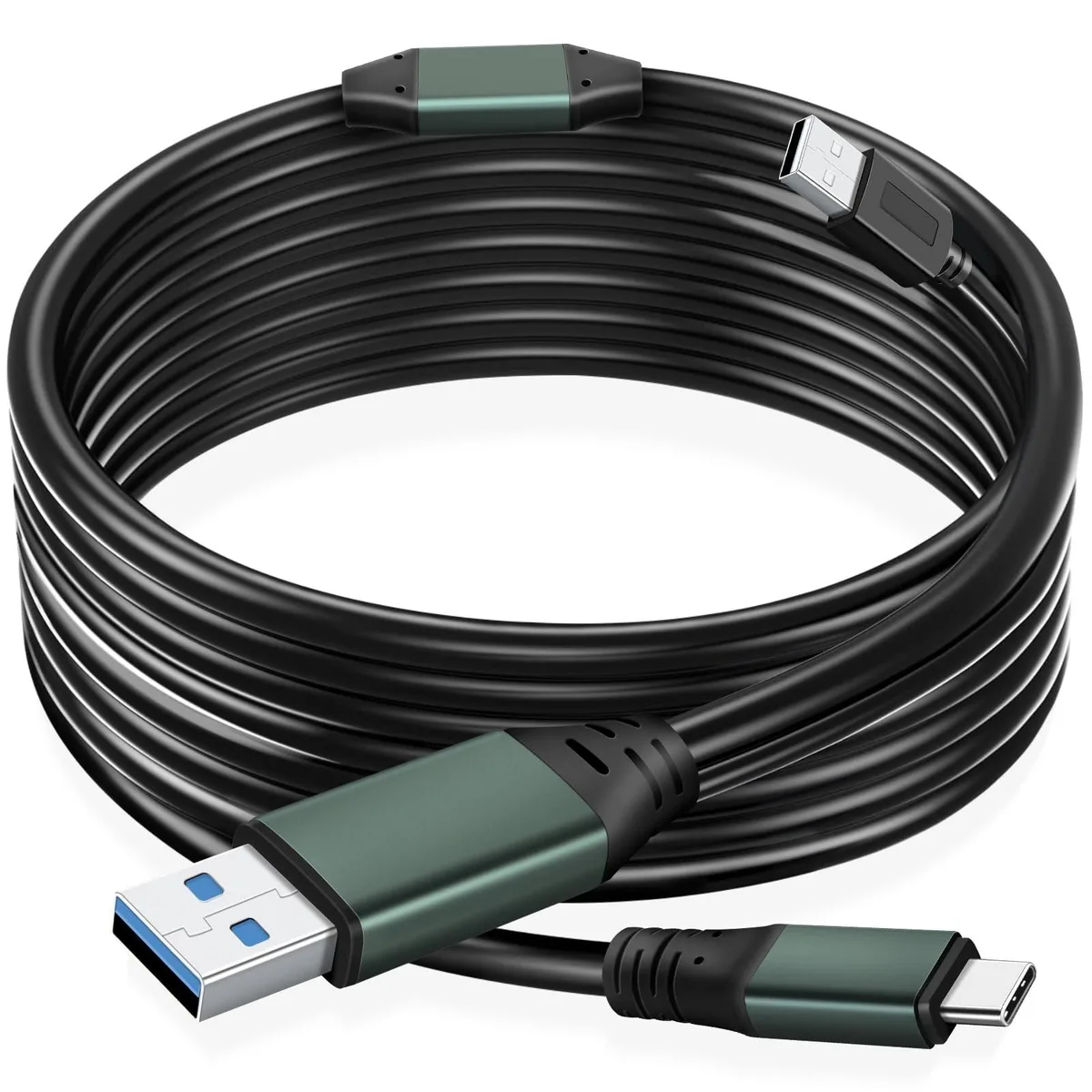 GSM Outdoors GSM Outdoors 50Ft USB 3.0 A to USB-C Cable 2 in 1 Accessories — product photo