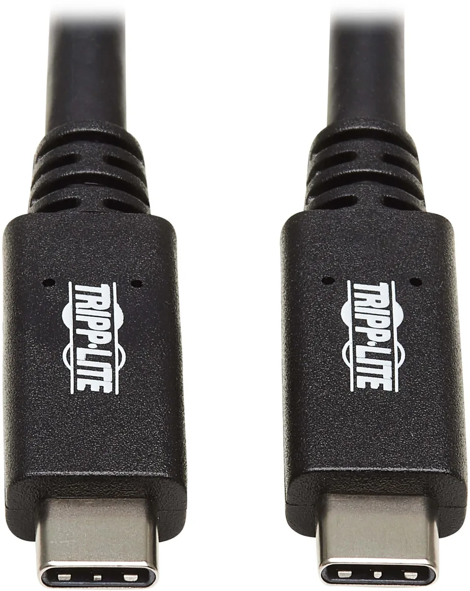 Tripp Lite 20 in USB C to USB C cable with straight connectors