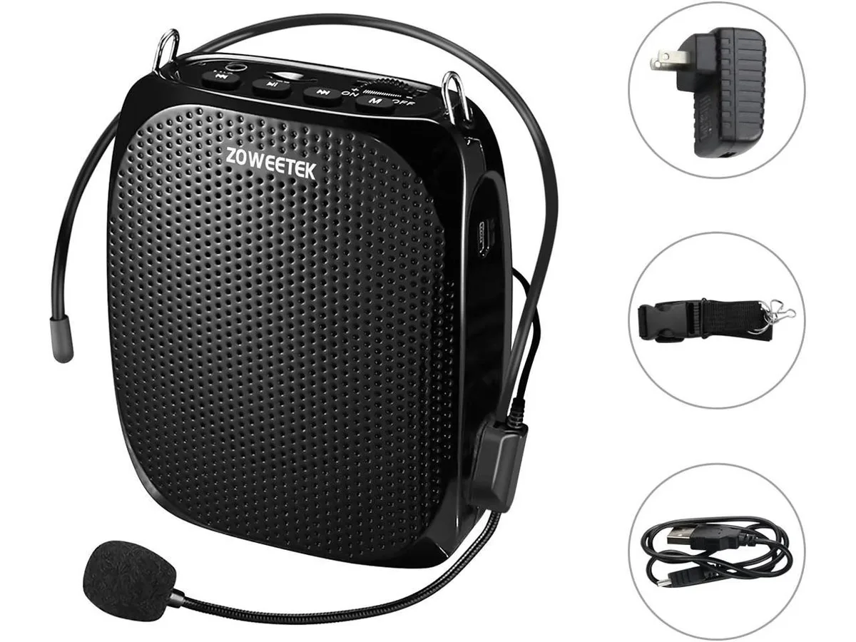 sakose sakose ZW-258 wired headset with voice amplifier — product photo