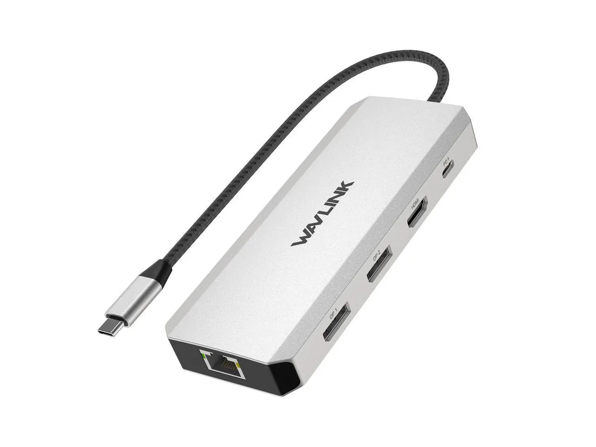Wavlink Wavlink V1C43EA 12-in-1 docking station 85W PD triple 4K — product photo