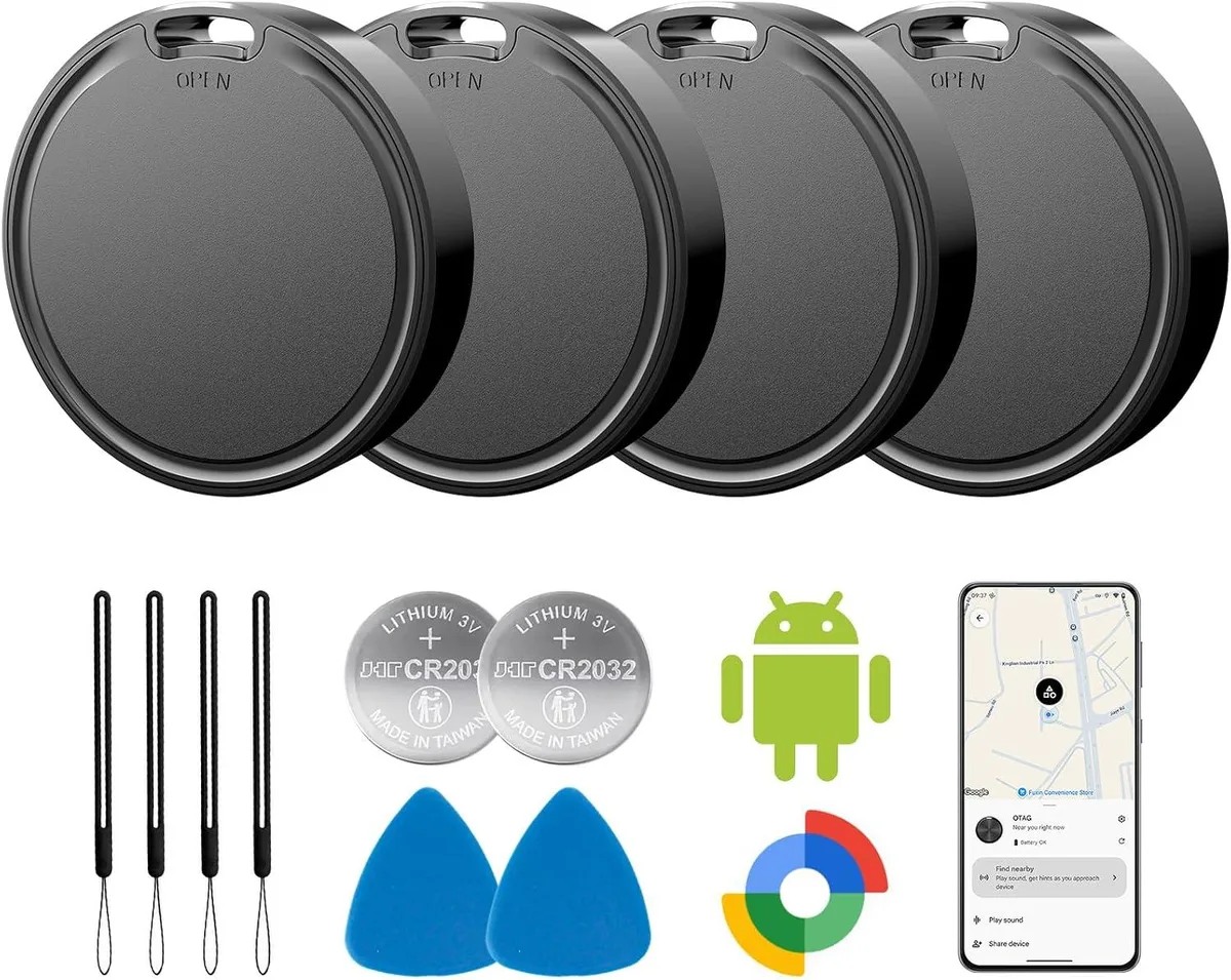BFKK BFKK Android Tracker 4 Pack IP65 85dB 2 Year Battery — product photo