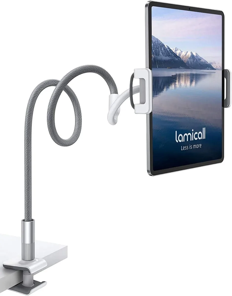 3DRose 3DRose Gooseneck Tablet Mount Gray — product photo