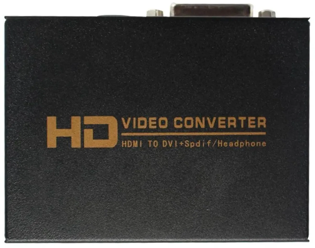 SMUGDESK SMUGDESK HDMI to DVI + SPDIF/3.5mm Audio Converter with US Power Supply — product photo