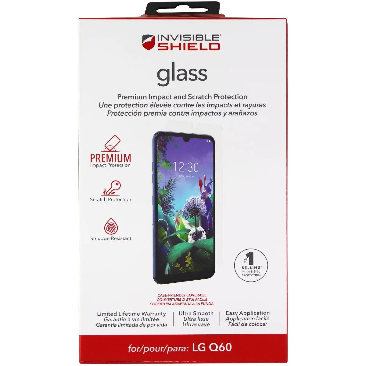 ZAGG ZAGG Invisible Shield Glass Screen Protector for LG Q60 Clear — product photo
